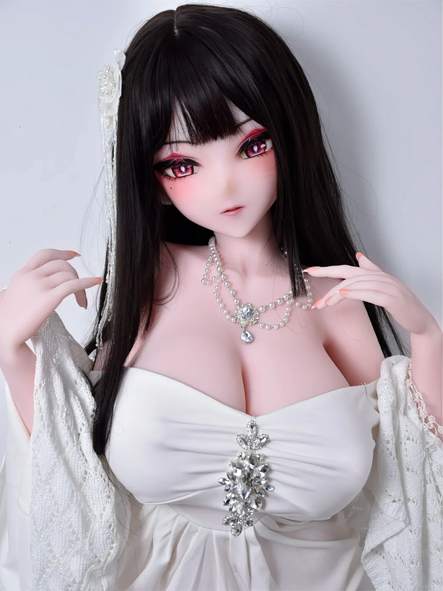 F9406-163cm\/5ft4-39kg Silicone Anime Hentai Sex Toy Female Sex Doll | Elsa Babe view 6
