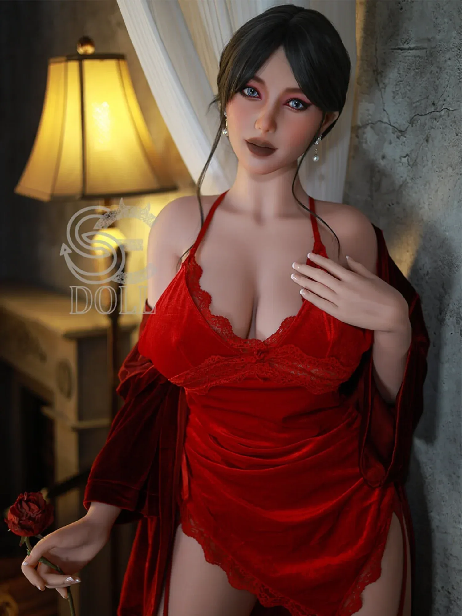 F4545—157cm(5ft1)-41kg Felicia.E H Cup TPE Sexy Fit Real Medium butt Chinese Love Doll Nude|SE Doll view 6