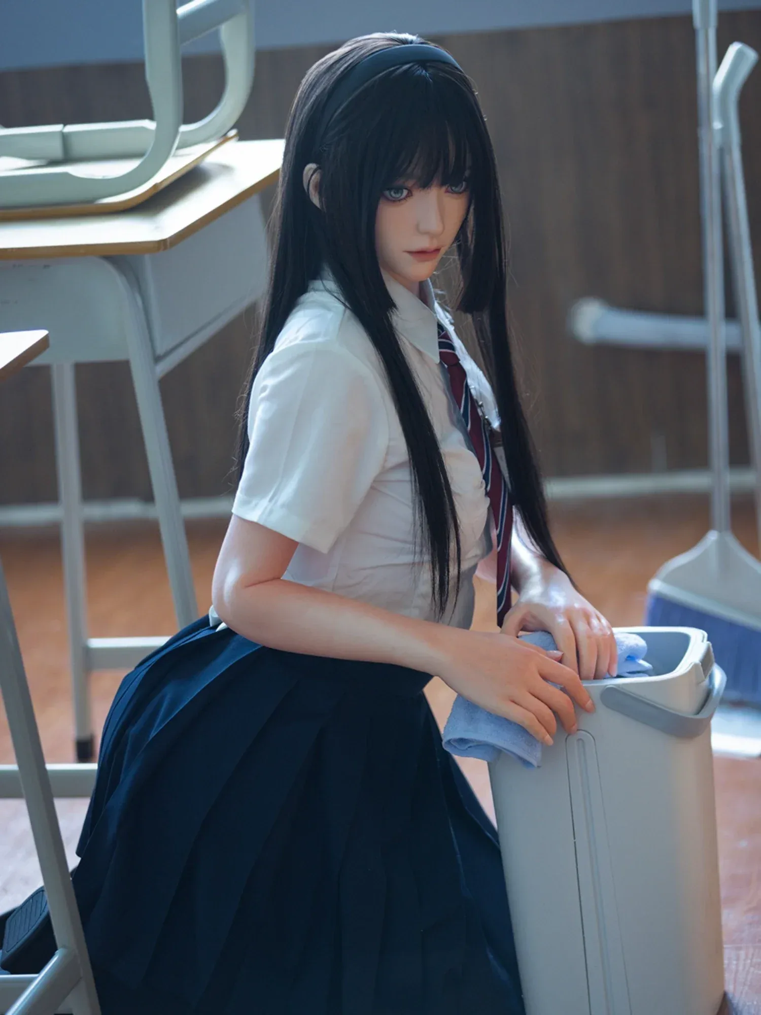 F5745—162cm\/5ft3-36.5kg B Cup Silicone Asian  Sex Doll  | Firefly Diary view 6