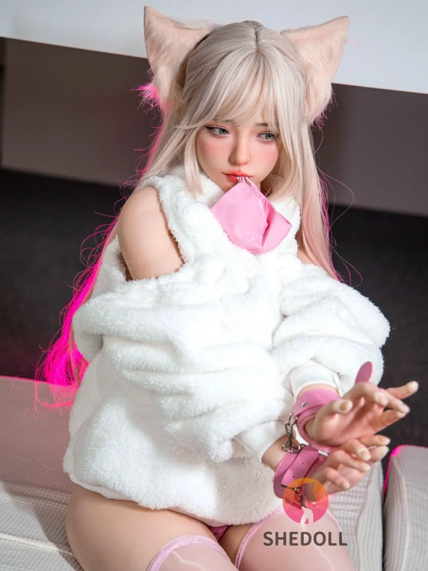 F6019—163cm\/5ft4-43kg H Cup Asian ROS Silicone Head TPE Body Sex Doll | SHEDOLL view 4