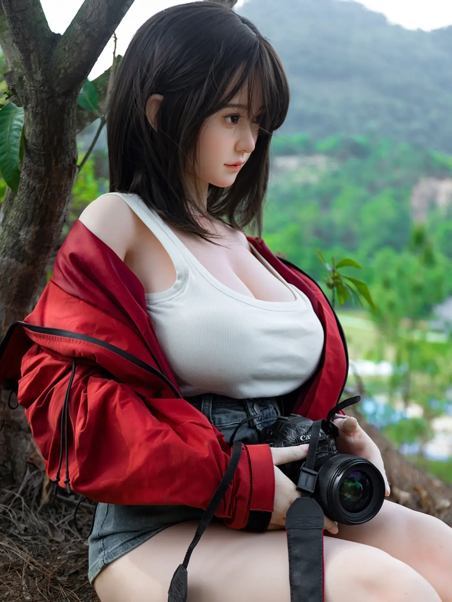 F5743—164cm\/5ft4-30kg G Cup Silicone Asian Chinese Huge Boobs Sex Doll  | Firefly Diary view 2