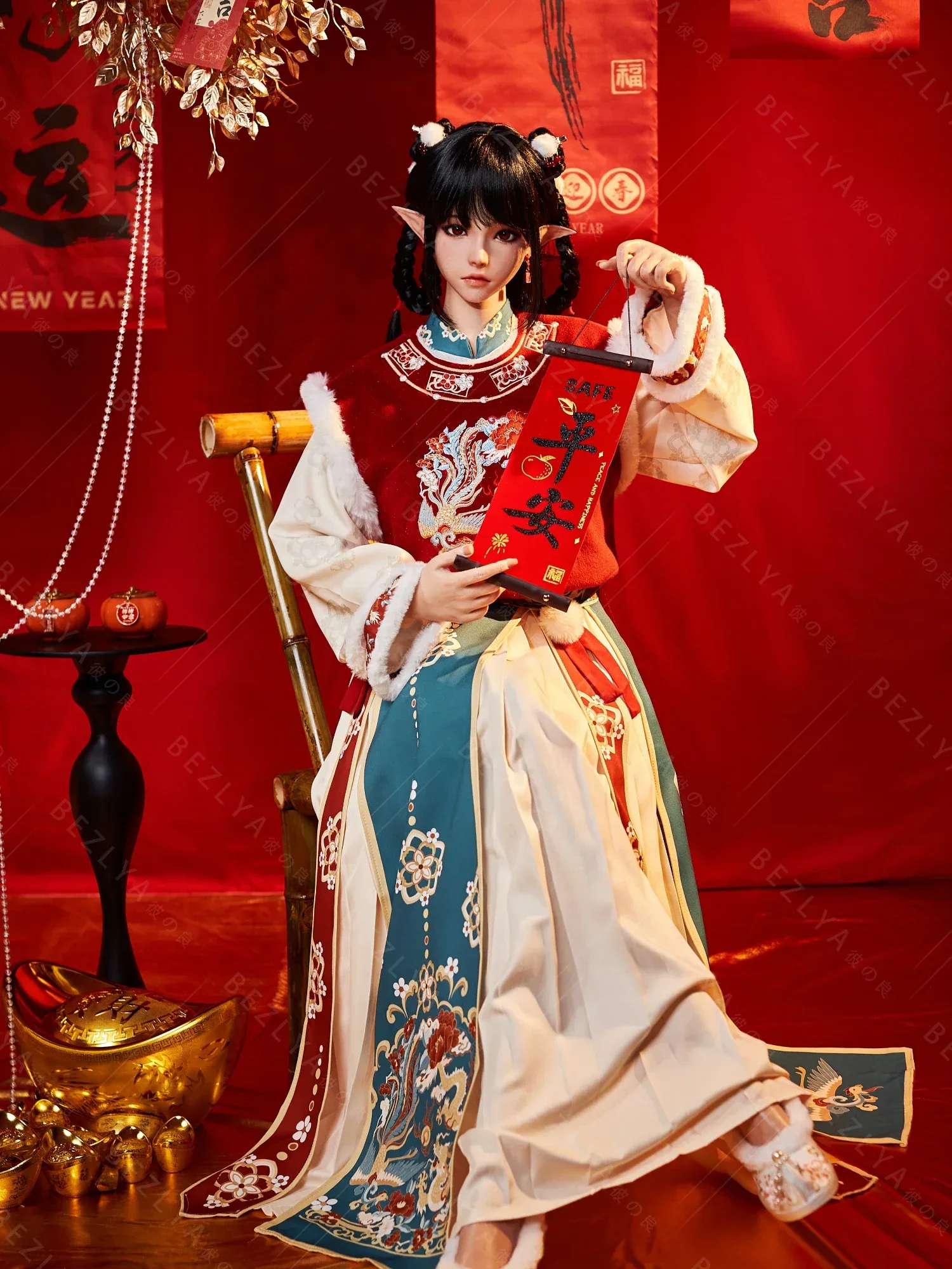 F5939-163Mcm(5.4ft)-37kg 2.2cf E Cup Silicone Chinese Sex Dol Roleplay Love Doll|AITIA Doll view 2