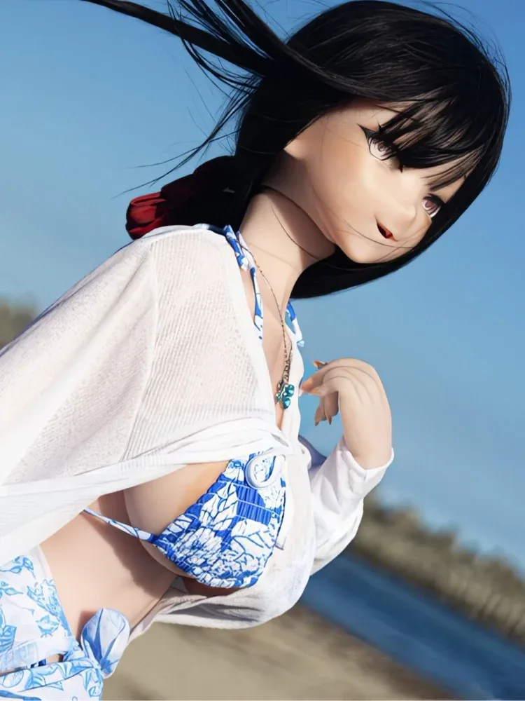 F5427-150cm\/5ft-27.5kg Silicone Anime Hentai Sex Dolls | Elsa Babe view 4