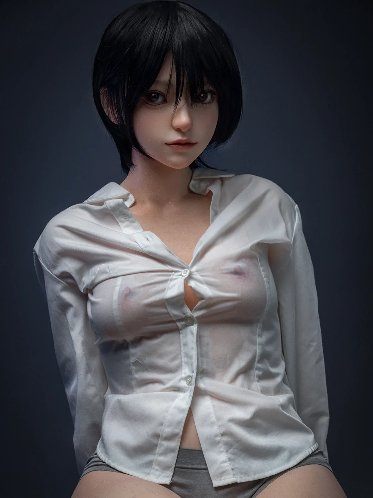 F5736—151cm\/4ft9-37.5kg\/82.7lbs A Cup Silicone Asian Chinese Sex Doll  | Firefly Diary view 9