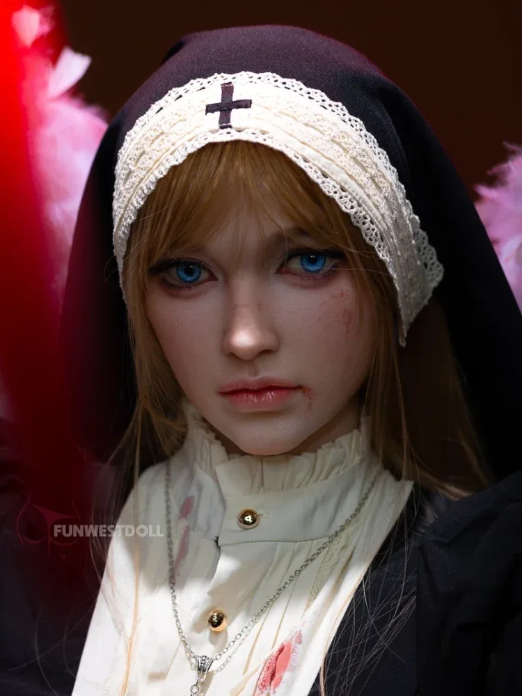 F2535-159cm(5.2ft)-37kg A Cup Halloween Realistic Skin Texture Silicone Sex Doll | Fun West Doll view 4