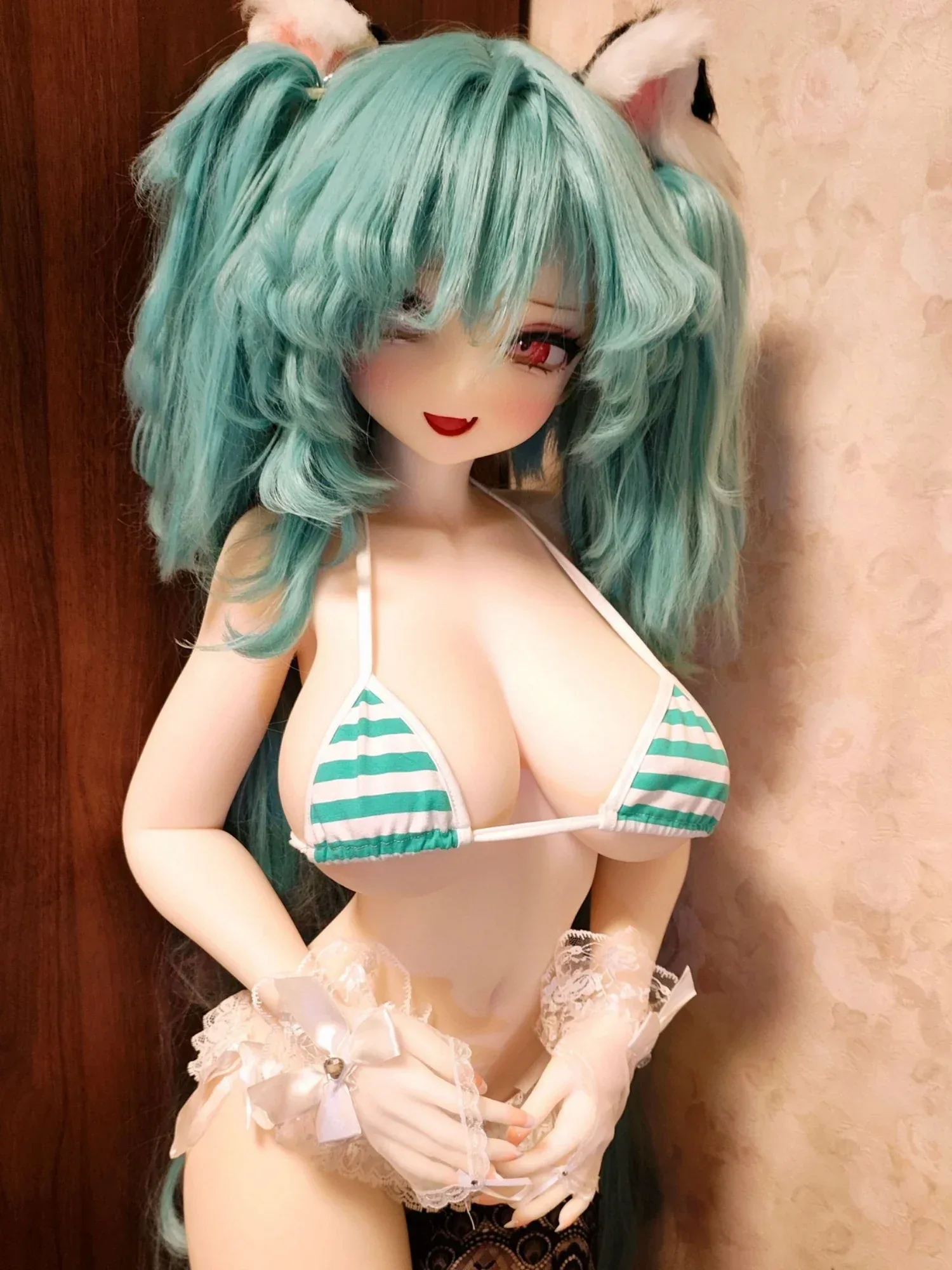 F9359-150cm\/5ft 27.5kg Cute Anime Sex Dolls with Silicone Head | Elsa Babe view 5