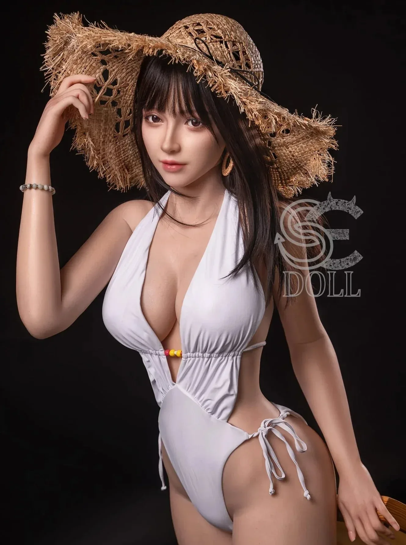 F3768-165cm(5ft4)-33kg C Cup Silicone Sexy Realistic Adult Chinese Sex Doll【IN Stock US\/EU】 | SE Doll view 2