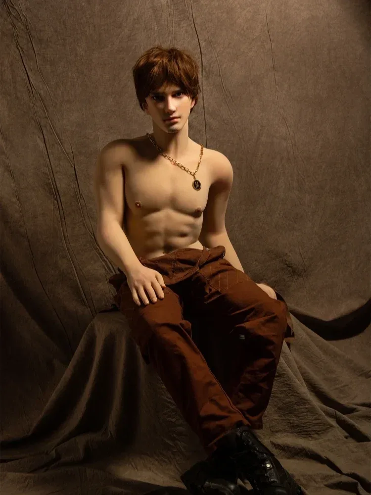 F113-175cm-58kg Gavin Melancholic uncle Femboy Male Sex Doll-qita doll view 6