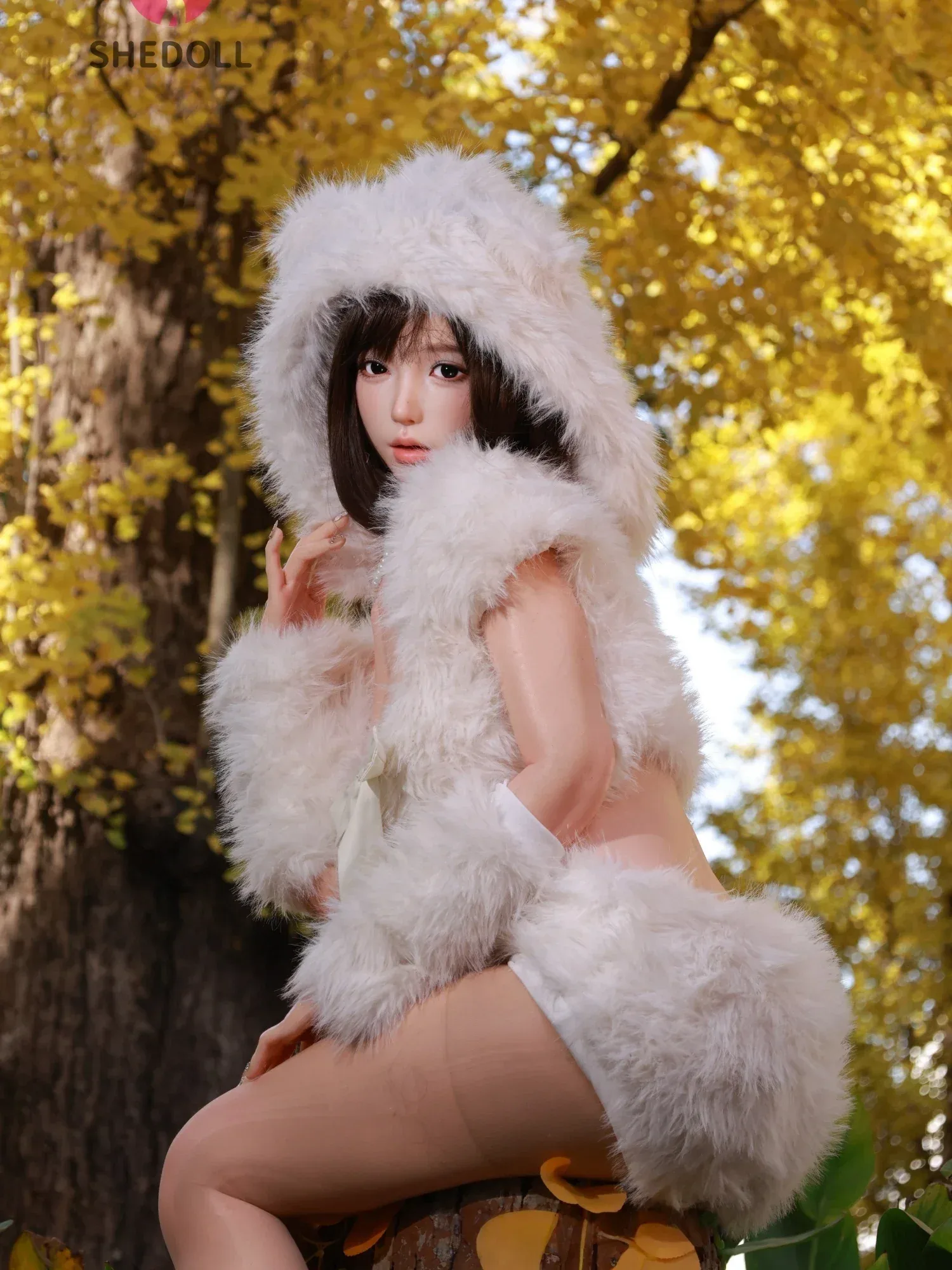 F6305—167cm\/5.5ft-53kg D Cup Asian ROS Silicone Sex Doll - SHEDOLL