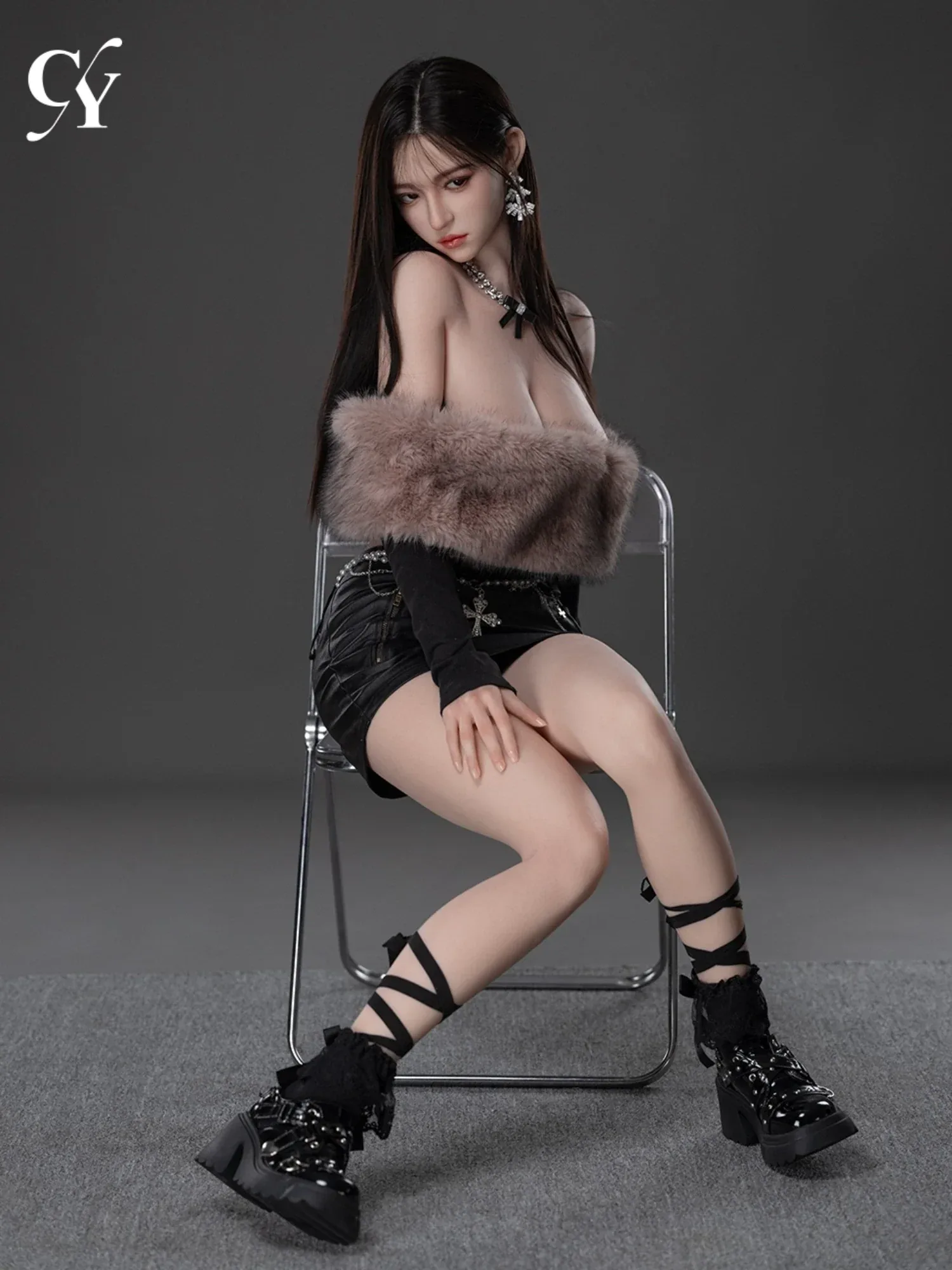 F5812—168cm\/5ft5-35kg F Cup Asian Silicone Realistic Sex Doll  | TOP-CYDOLL
