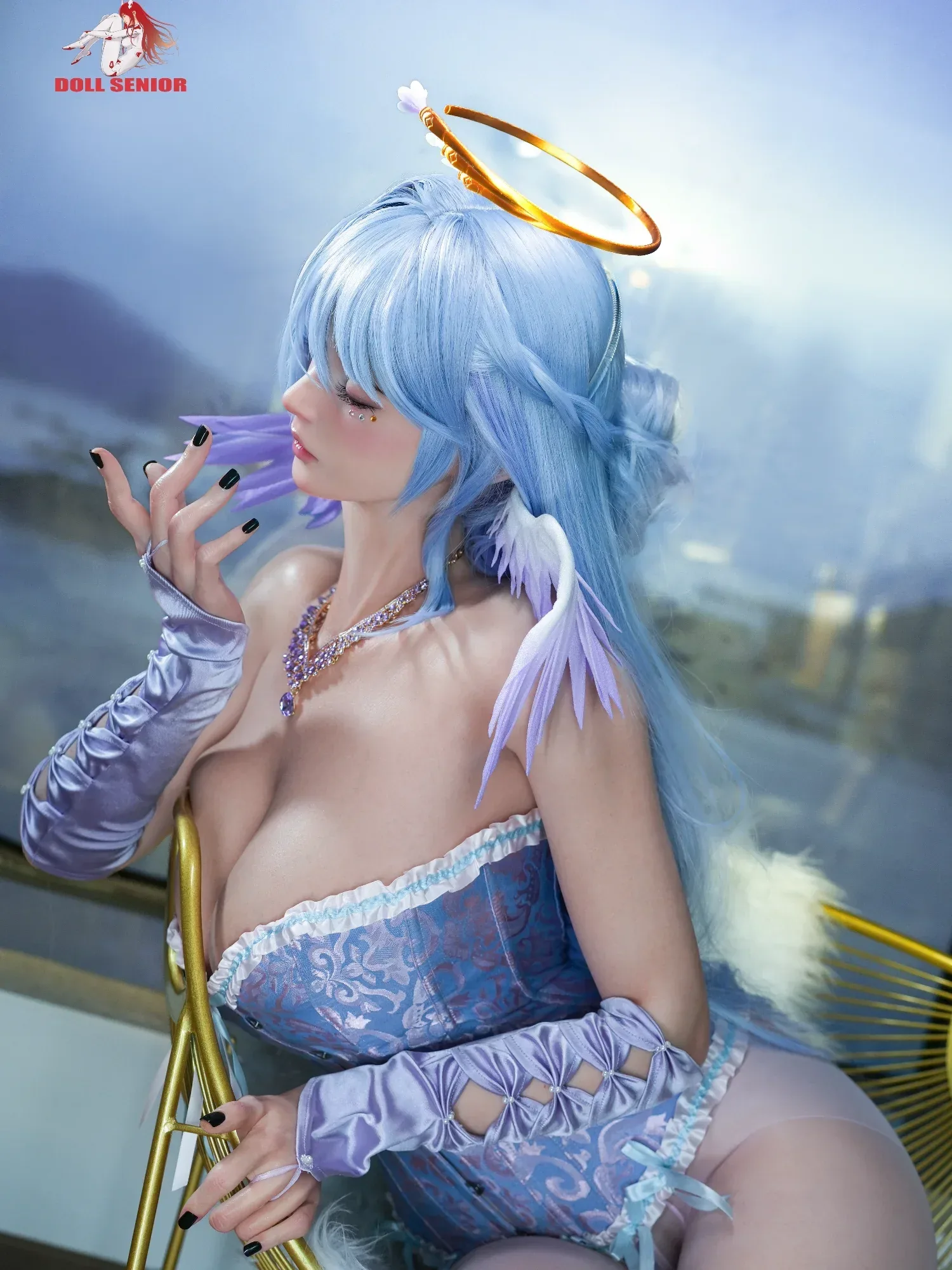 F9141-170cm(5.6ft)-43kg Huge Boob Sex Doll Anime Asian ROS Gel Breast Silicone | Doll Senior view 12