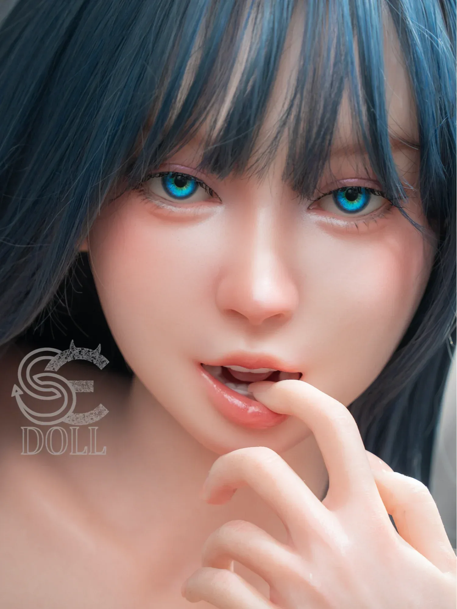 F4840-T160cm(5ft2)-27kg Maya.A B Cup Silicone Anime Asian Doll Naked Japanese sexdoll | SE Doll view 11