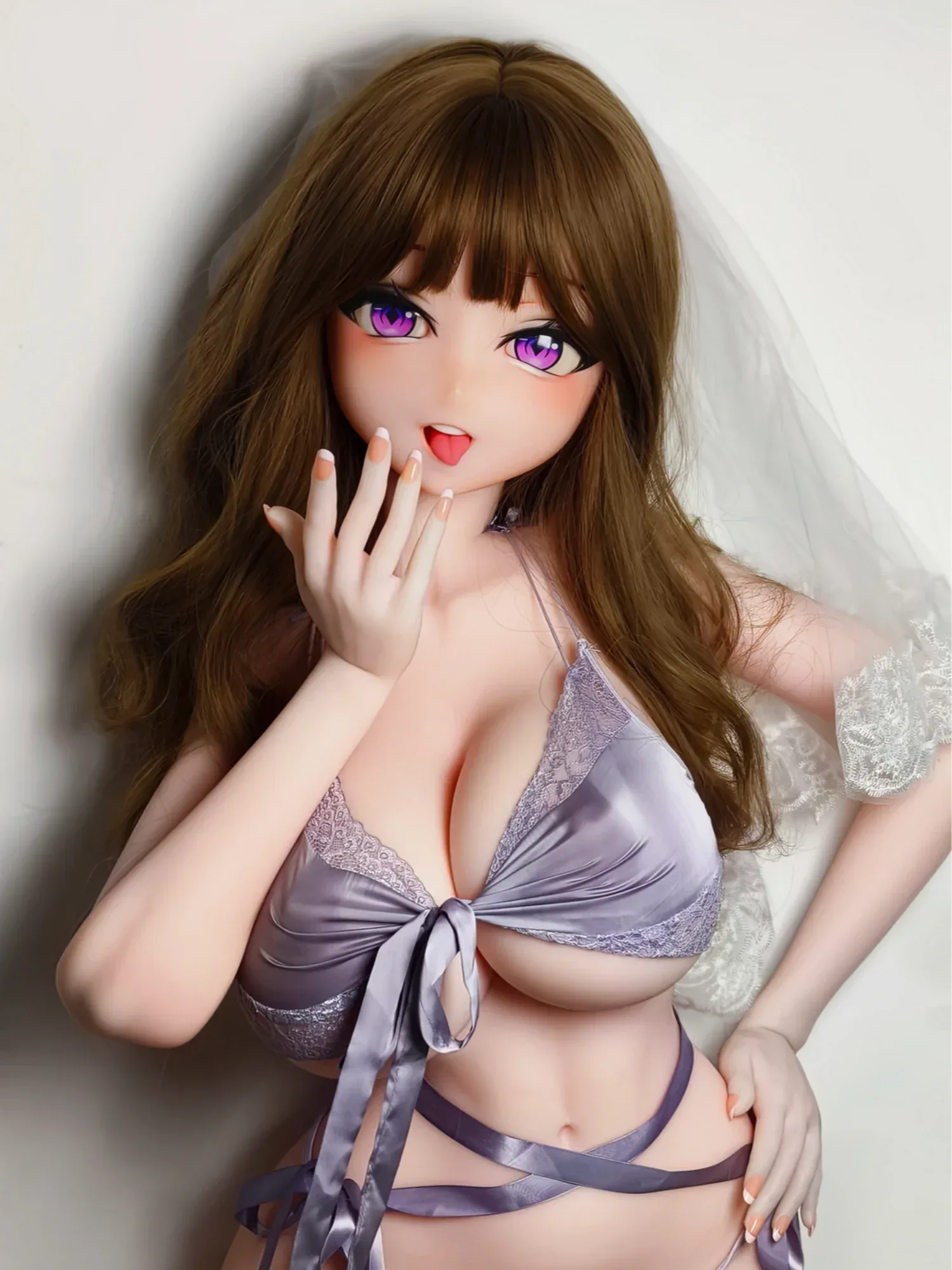 F9308-163cm\/5ft4-39kg Silicone Anime sex doll naked | Elsa Babe view 8