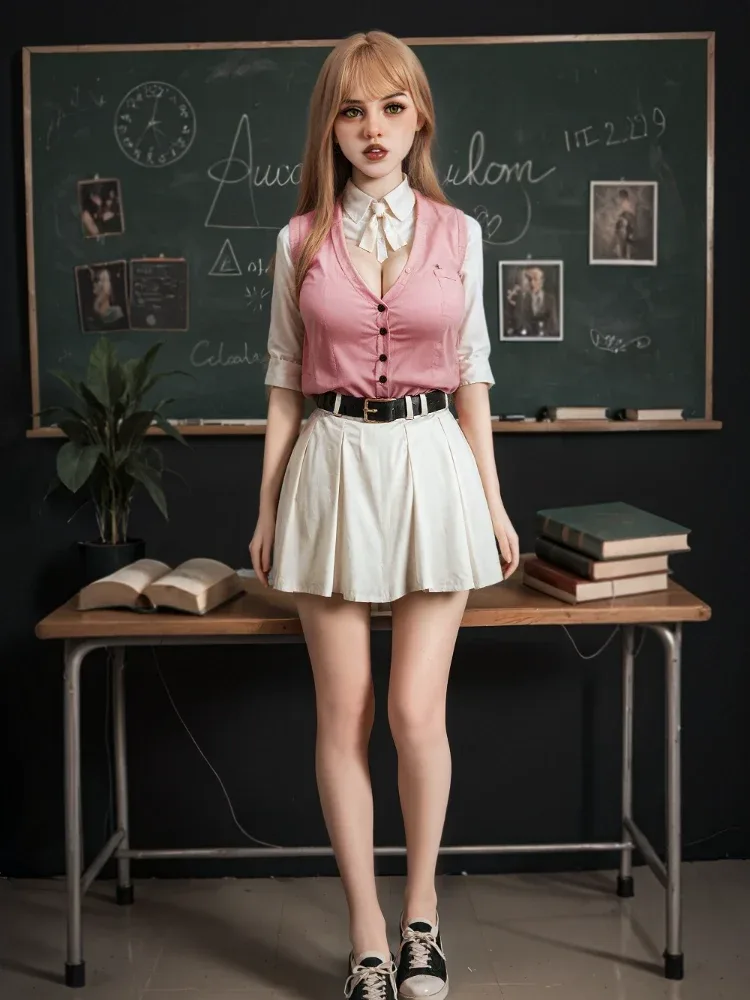 F5560-150cm(4ft9)-33kg F Cup japanese life size Silicone Head Sex Doll | Aibei Doll view 11