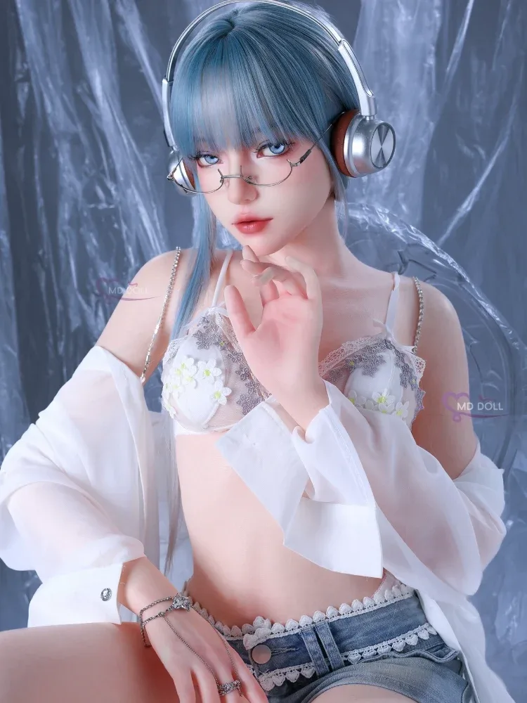 F725-159cm\/5ft22-27kg A Cup Small Breasts Silicone Sex Doll with Realistic Skin Texture | MD Doll view 5