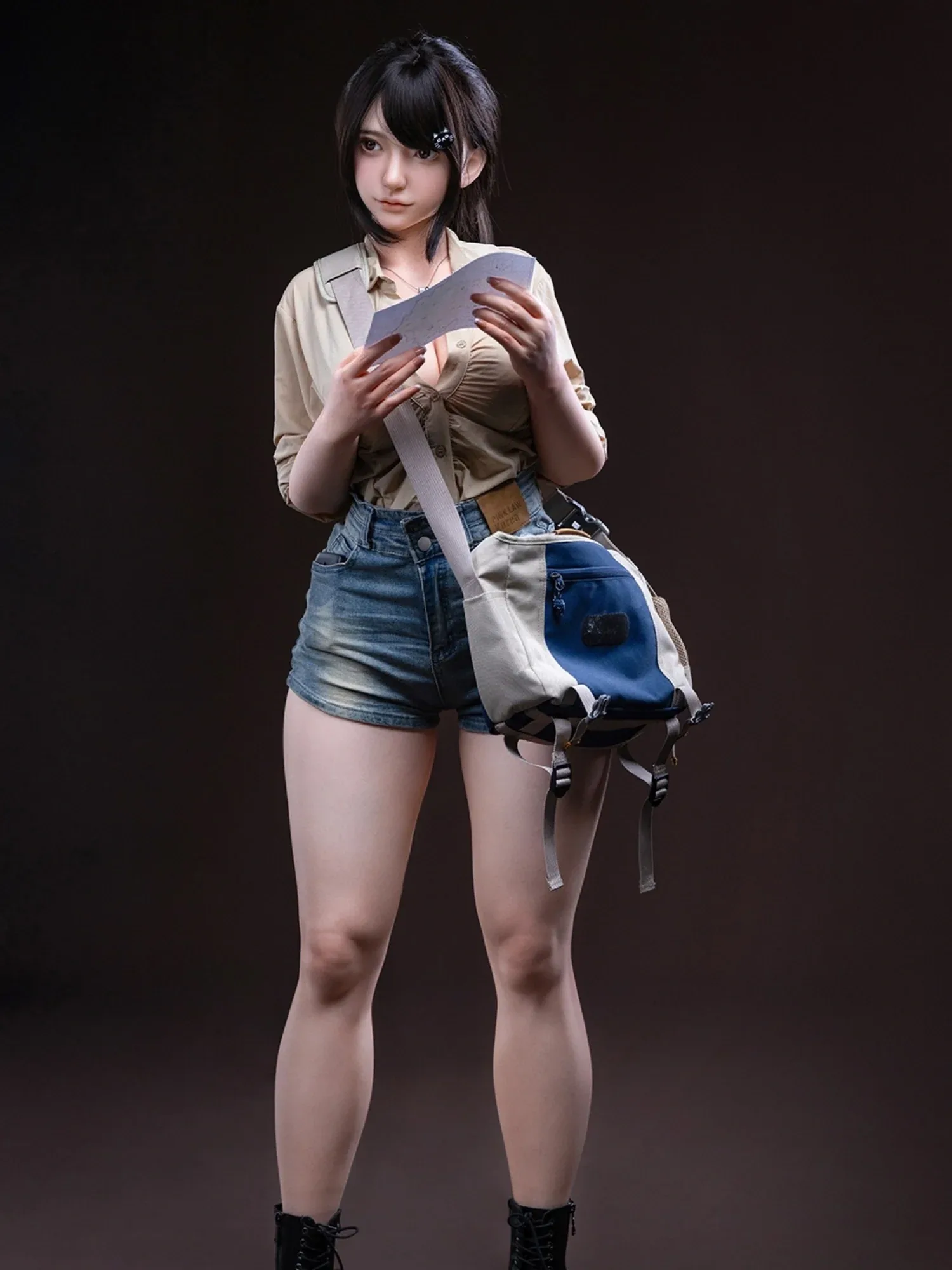 F6157—164cm\/5ft4-30kg G Cup Silicone Asian Sex Doll | Firefly Diary view 9