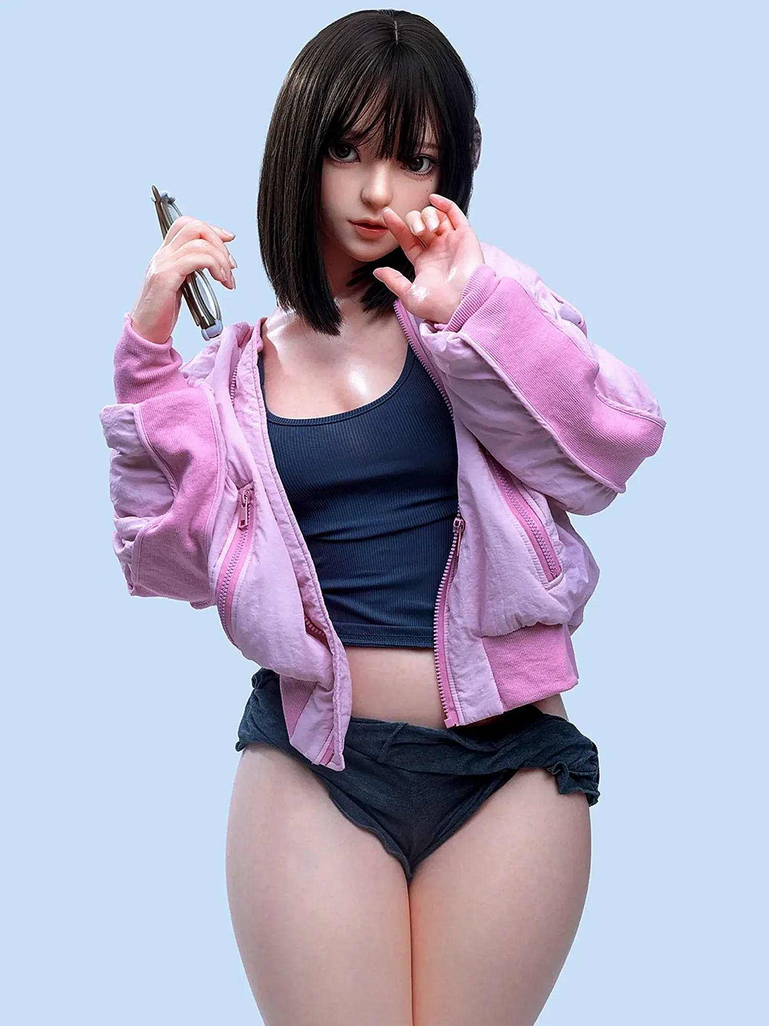 F5729—151cm\/4ft9-37.5kg\/82.7lbs A Cup Silicone Asian Chinese Sex Doll  | Firefly Diary