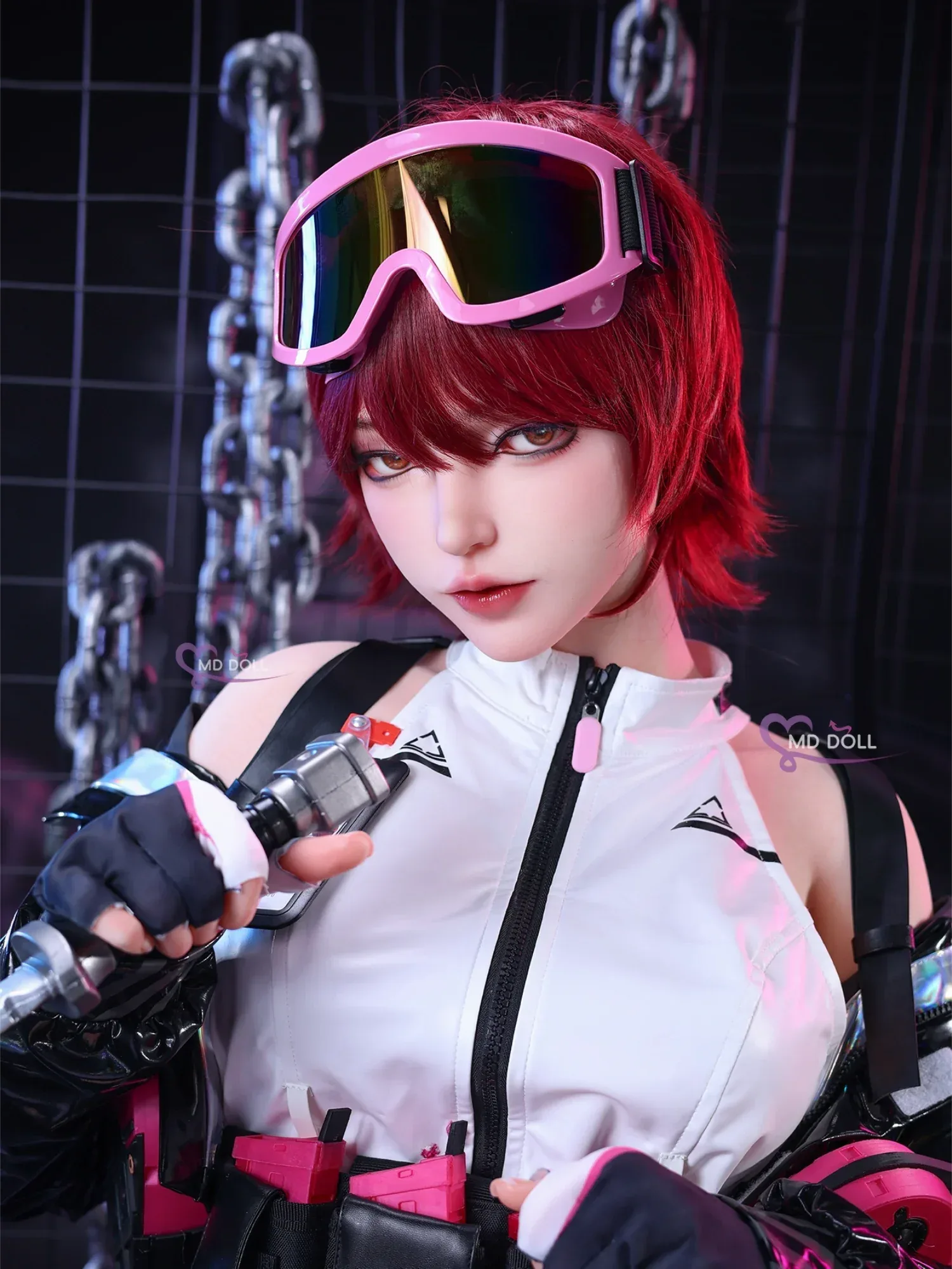 F9340-166cm\/5ft5 38kg D Cup Life Size Anime Cosplay Sex Doll Silicone | MD Doll view 11
