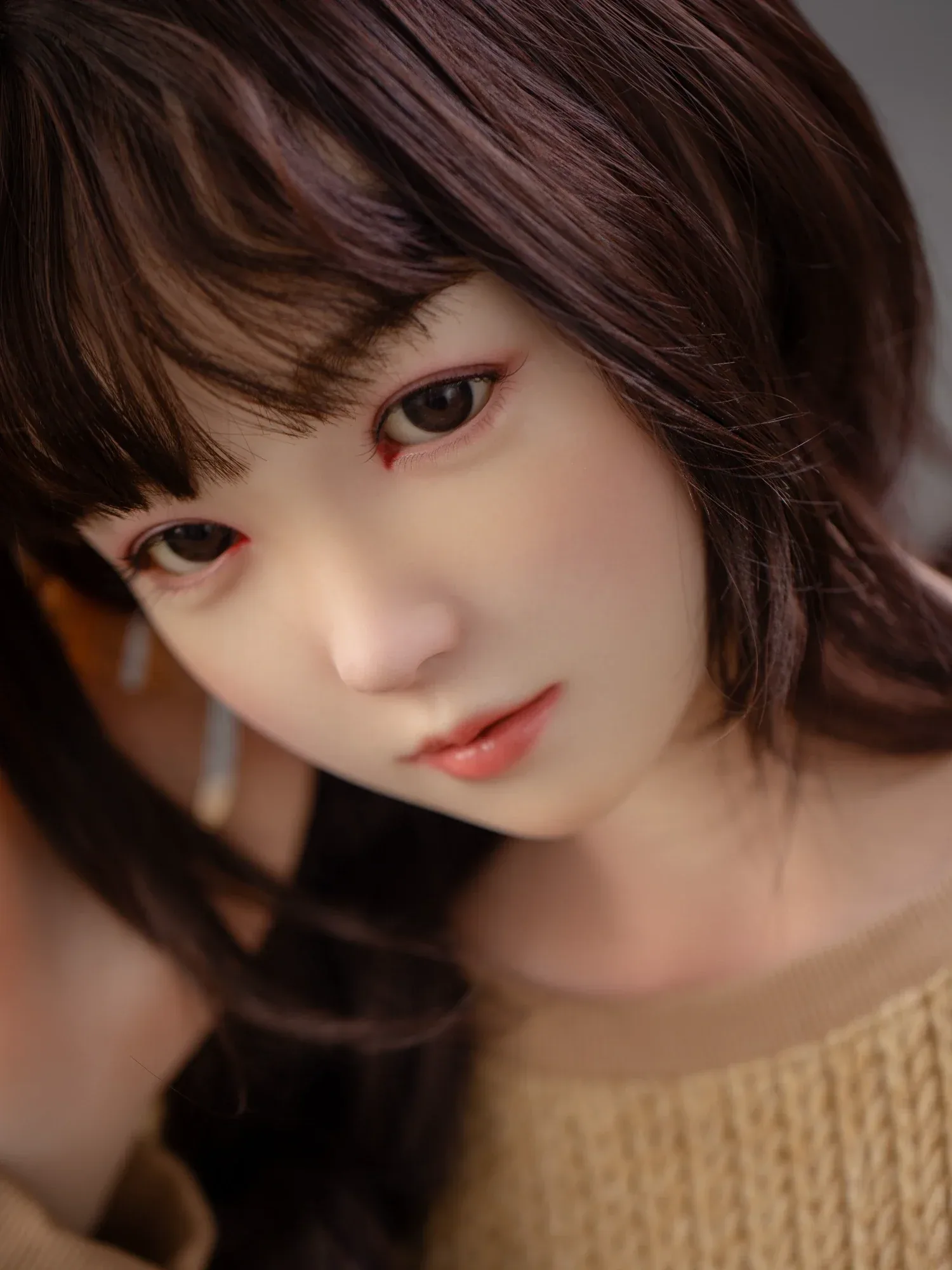 F4702-160cm(5.3ft)-34kg 2.0 B Cup Mini Asian Chinese Silicone Head Sex Doll｜Bezlya Doll view 8