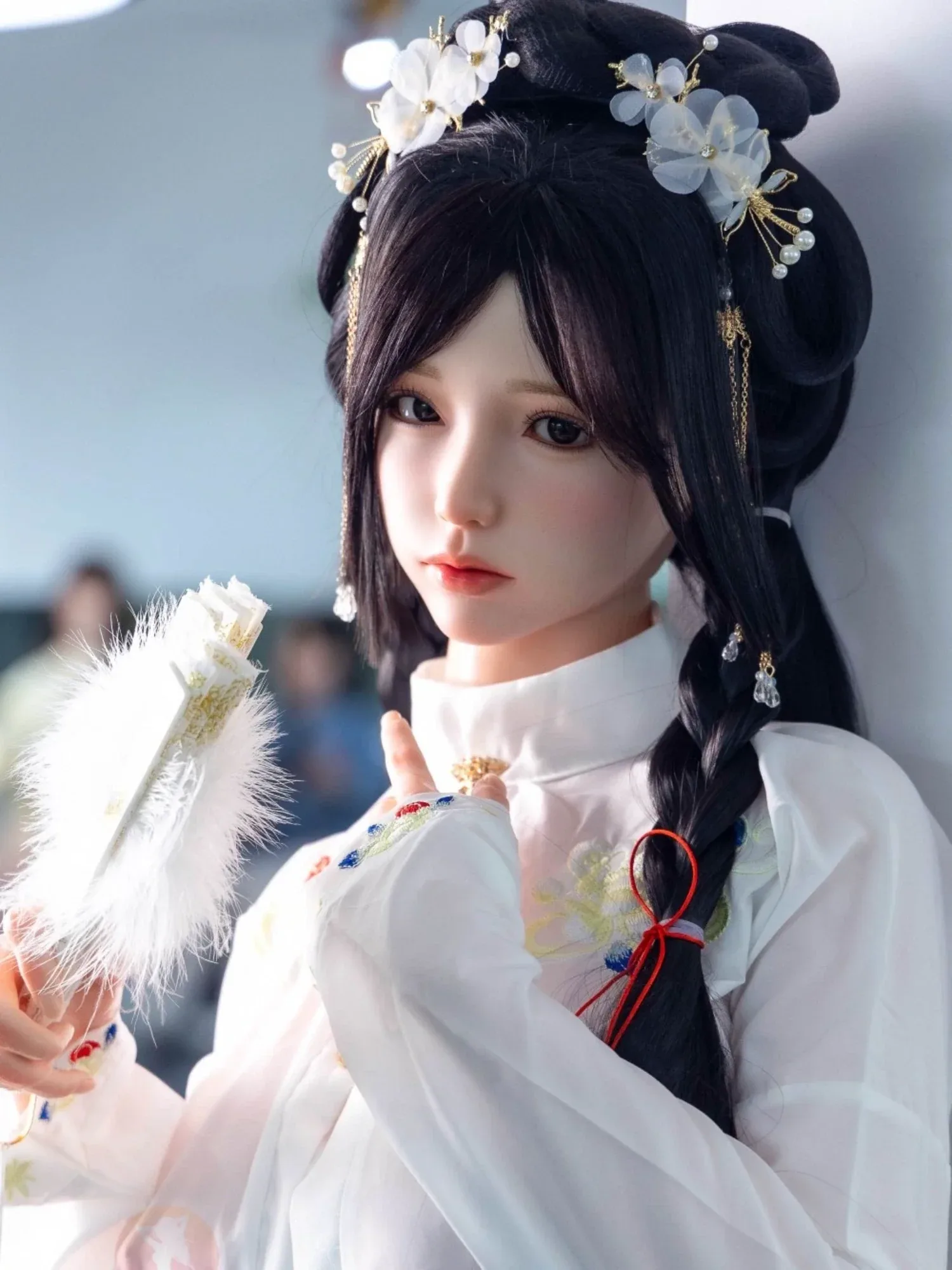 F6042—165cm\/5ft4-56kg E Cup Asian Silicone Sex Doll | SHEDOLL view 3