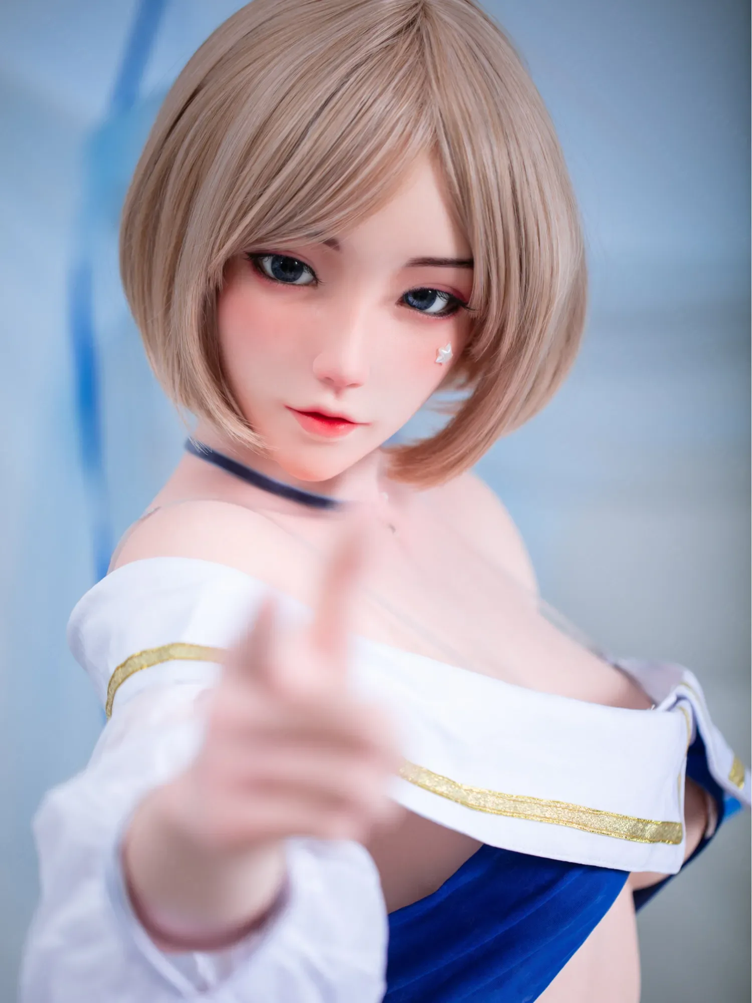 F4763-160cm(5.3ft)-34kg 2.1 B Cup Mini Asian Real Silicone Chinese Sex Doll|Bezlya Doll view 10