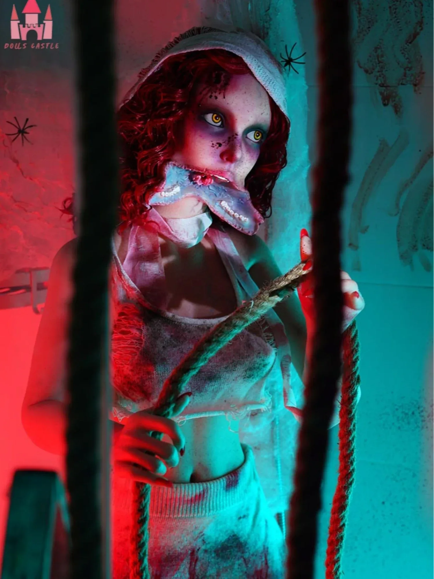 F7162-156cm\/5ft1-29kg D Cup ELF Fantasy silicon Sexual non removable head Hentai Alien Sex Doll|Doll Castle view 11