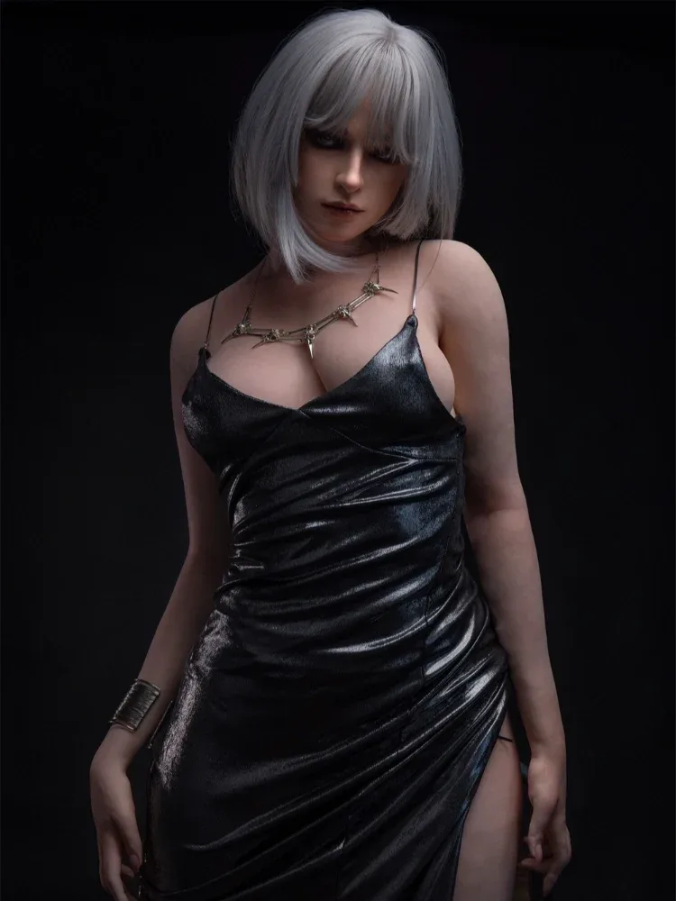 F1974K-170cm(5.6ft)-43kg D Cup S38 Flora Thick Ass Highest Quality Silicone full size sex doll ｜Real Lady