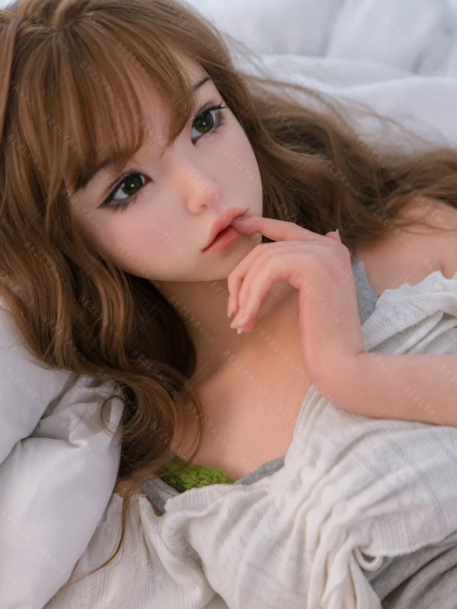 F9315-150cm(4ft11)-30kg 2.2 A Cup Asian Real Silicone Japanese life sized sex doll|AITIA Doll view 9