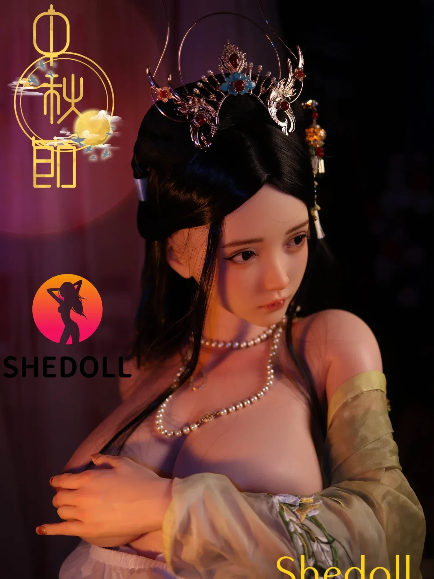 F6031—163cm\/5ft4-51kg H Cup Asian Silicone Sex Doll | SHEDOLL view 9