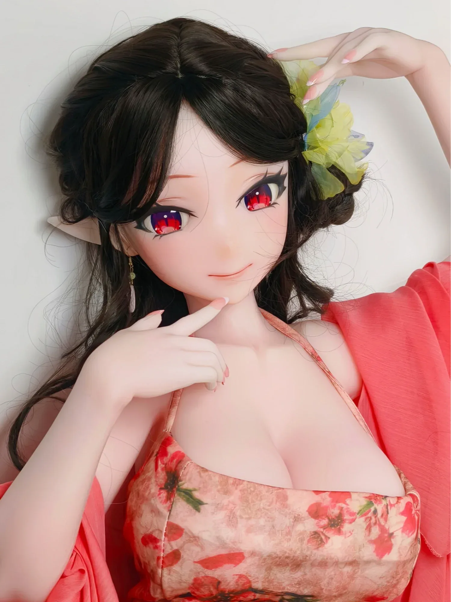 F9272-150cm\/5ft-27.5kg Silicone Head Anime female sex dolls | Elsa Babe view 6