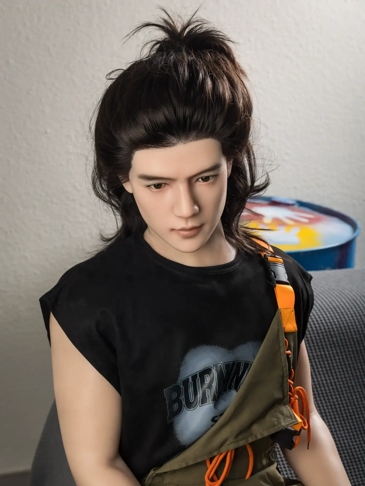 F4612-177cm\/5ft10-55kg full size male sex doll Femboy Sex Doll Porn - Qita doll view 7