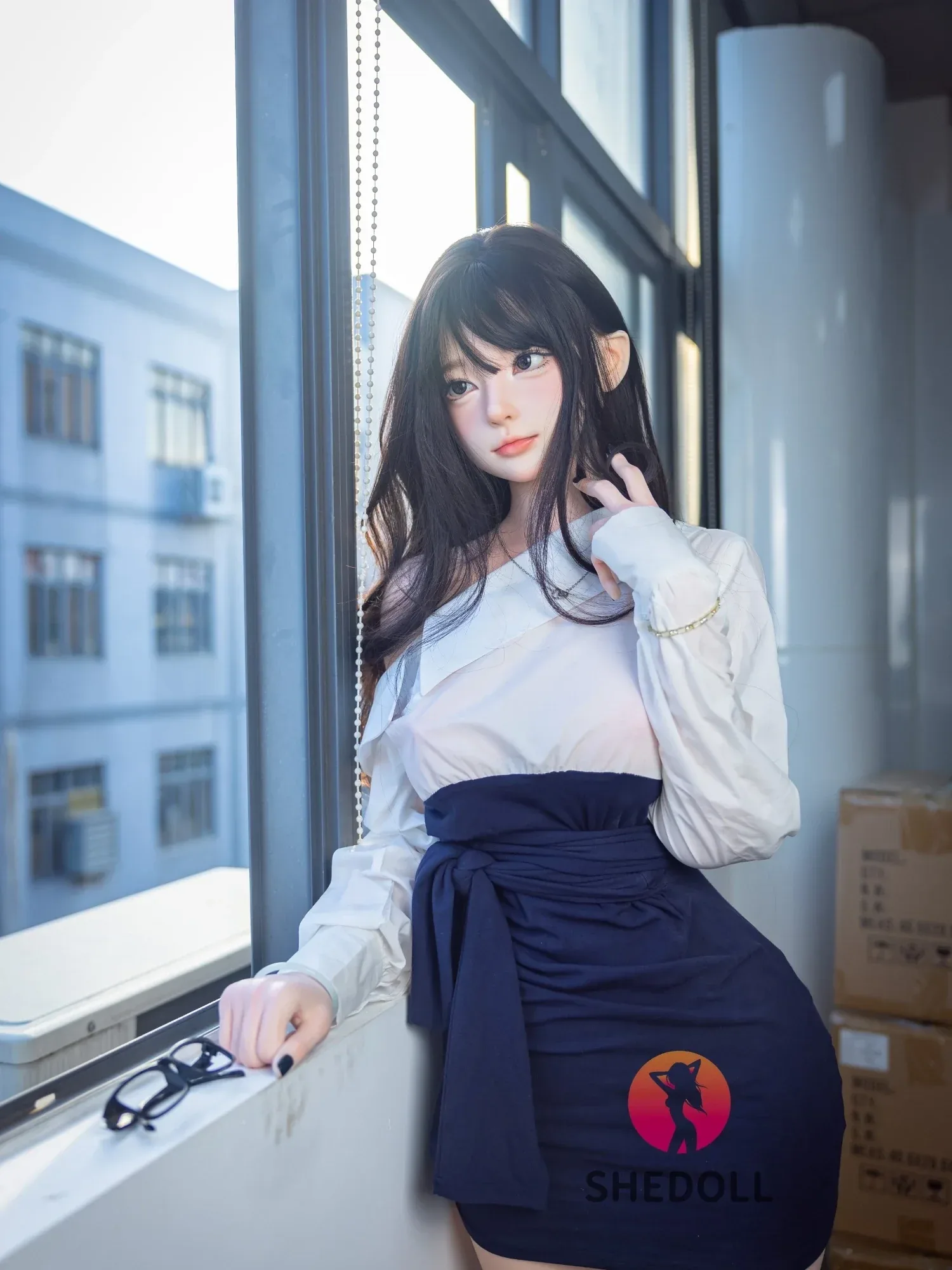 F6169—168cm\/5ft5-47kg D Cup Asian Sex Doll Porn Star ROS Silicone Sex Doll | SHEDOLL view 10