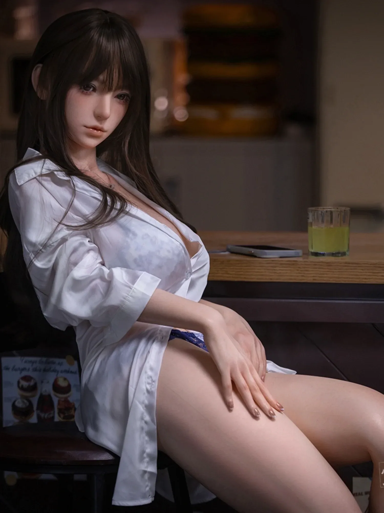 F5769—160cm\/5ft3-34kg E Cup Silicone Asian Huge Breast Sex Doll | Firefly Diary view 8