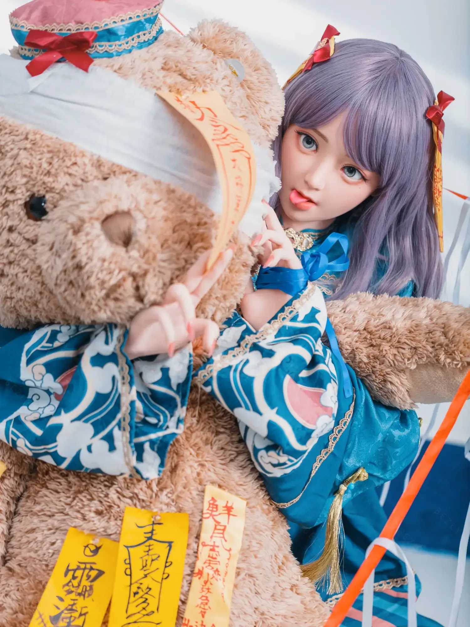 F4766-160cm(5.3ft)-34kg 2.2 B Cup Mini Asian Real Silicone ROS Chinese Sex Doll|Bezlya Doll view 11