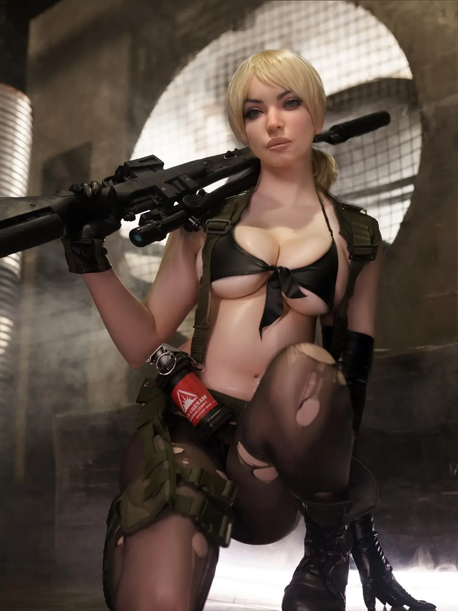 F9005-164cm(5.4ft) 36kg D Cup Silicone Cosplay Celebrity Sex Doll丨Rosretty Doll view 5