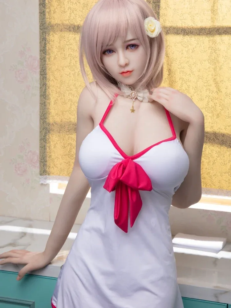 F5114-170cm\/5ft6 D Cup Emi Asian Blond Short TPE Sexy Sex Doll|JX Doll view 12
