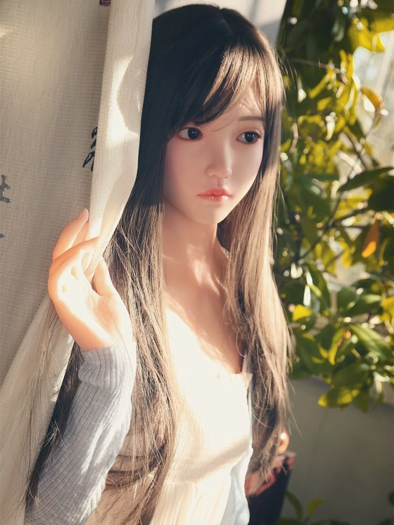 F5874—158cm\/5ft2-38kg C Cup Asian Silicone Head TPE Body Sex Doll | SHEDOLL view 6