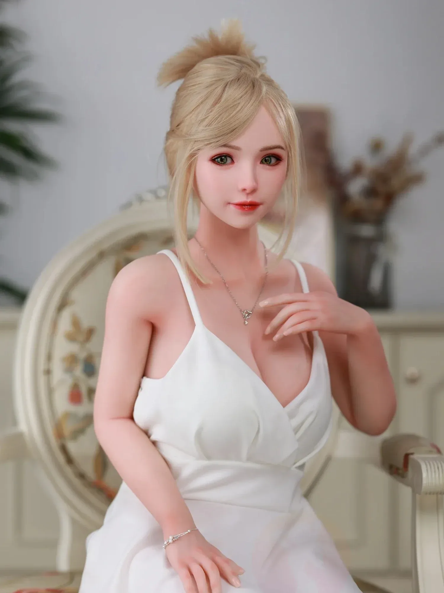 F5896—158cm\/5ft2-38kg C Cup Asian Silicone Head TPE Body Sex Doll | SHEDOLL view 7