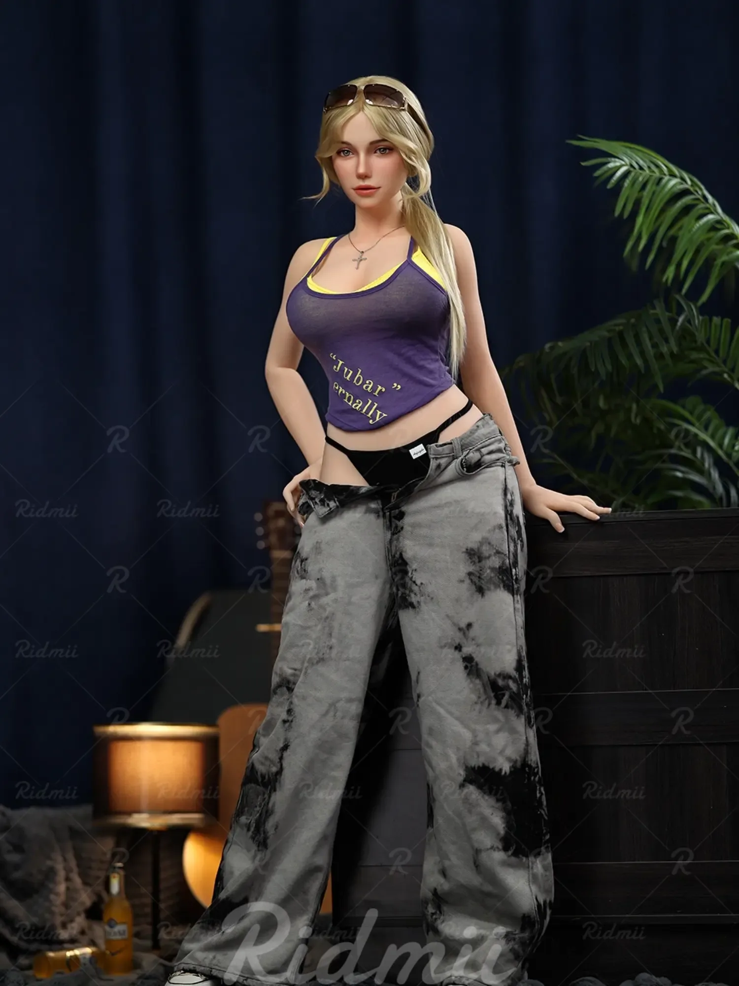 F8527-164cm\/42kg Silicone ROS Head TPE Body Full Size Adult Sex Doll  Nyx  | Ridmii