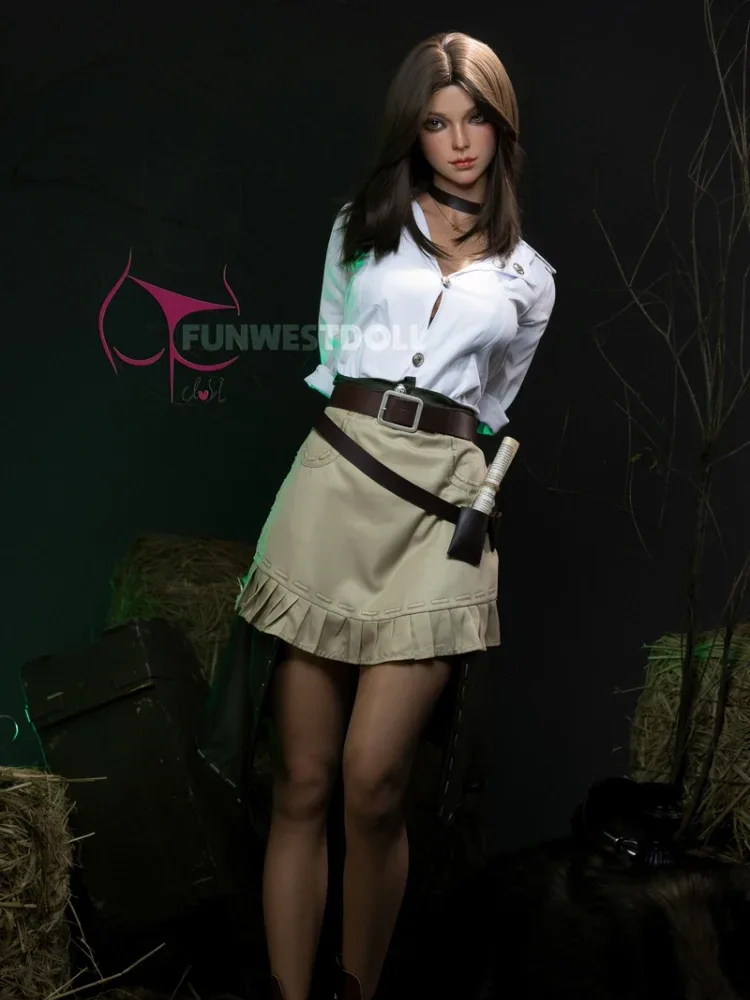 F8612-168cm(5.5ft)-42kg D Cup ROS Head Silicone Full Sex Doll |Fun West Doll view 7