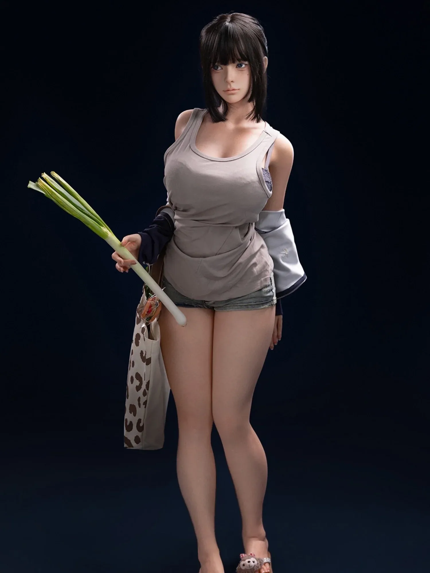 F6230—160cm\/5ft3-31.2kg E Cup Silicone Sex Doll with Large Breasts  | Firefly Diary Max view 7