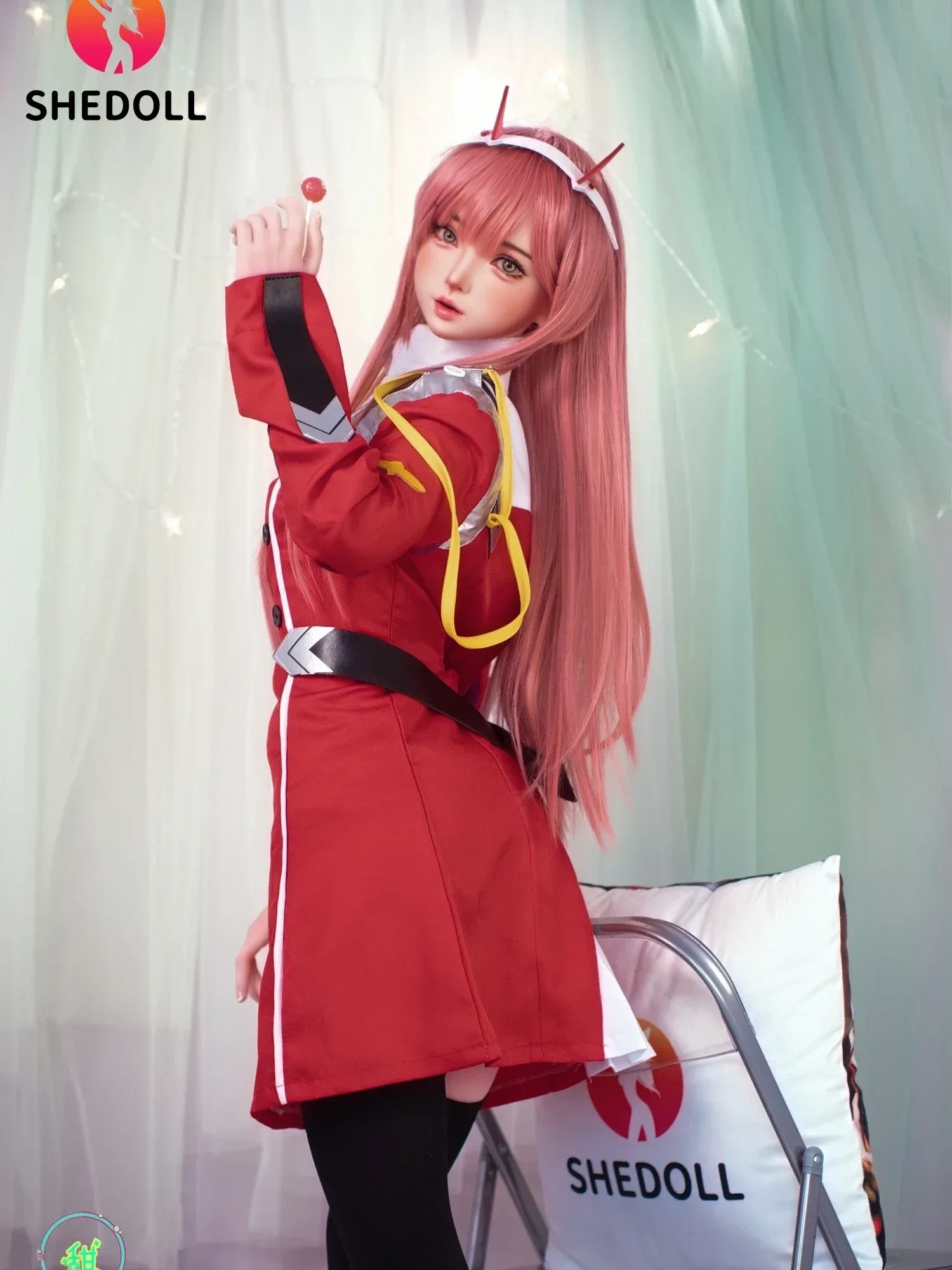 F6094—152cm\/5ft-33kg A Cup Flat Chest Asian ROS Silicone Head TPE Body Sex Doll | SHEDOLL view 5