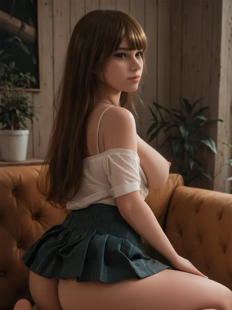 F5487-151cm(4ft11)-37kg F Cup chubby AI Robot TPE Sex Doll | Aibei Doll view 8