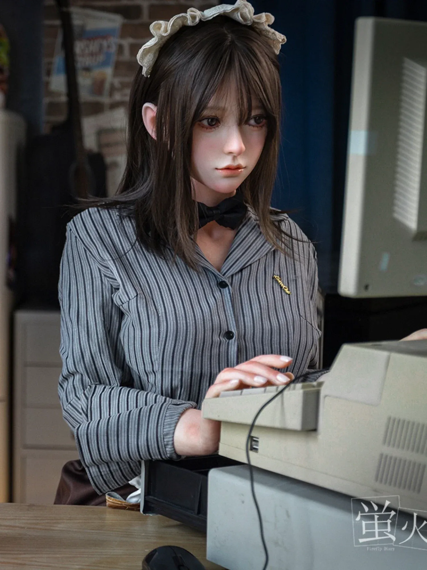F5763—159cm\/5ft2-35.5kg E Cup Silicone Asian Sex Doll  | Firefly Diary view 5