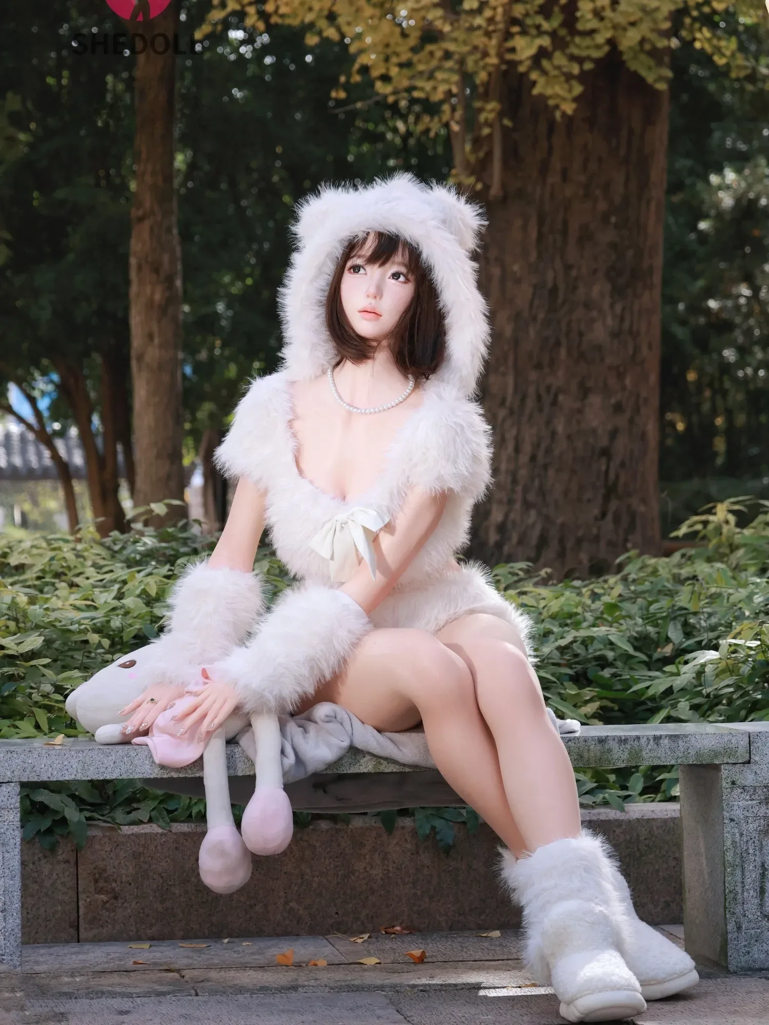 F6305—167cm\/5.5ft-53kg D Cup Asian ROS Silicone Sex Doll - SHEDOLL view 2
