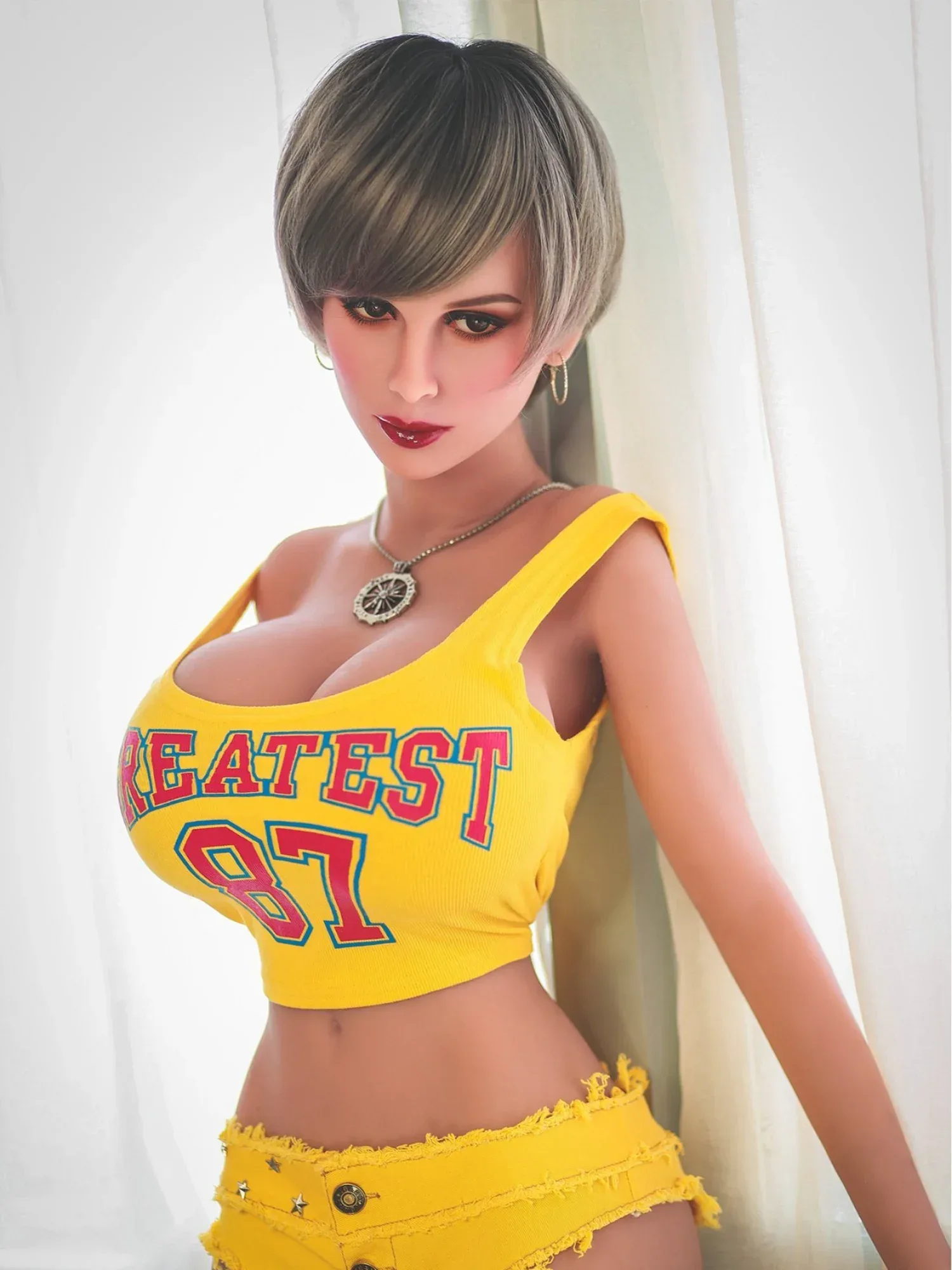 F3339-166cm\/5ft4(34kg) G Cup TPE Huge Breast Curve Lightweight Sexy Woman Sex Doll | YL Doll view 2