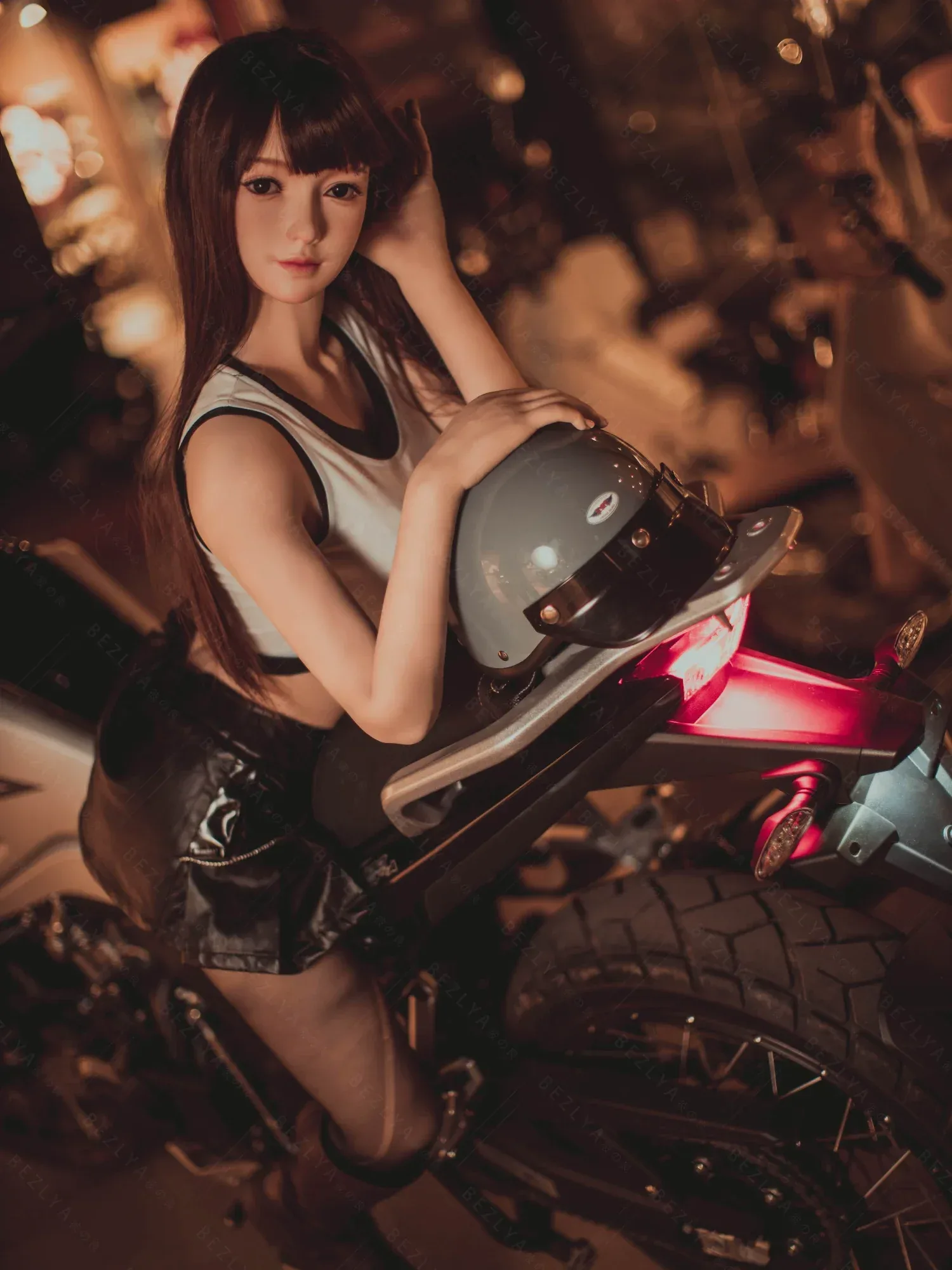 F4735-160cm(5.3ft)-34kg 2.1 B Cup Asian Real Silicone Chinese Sex Doll|Bezlya Doll view 2