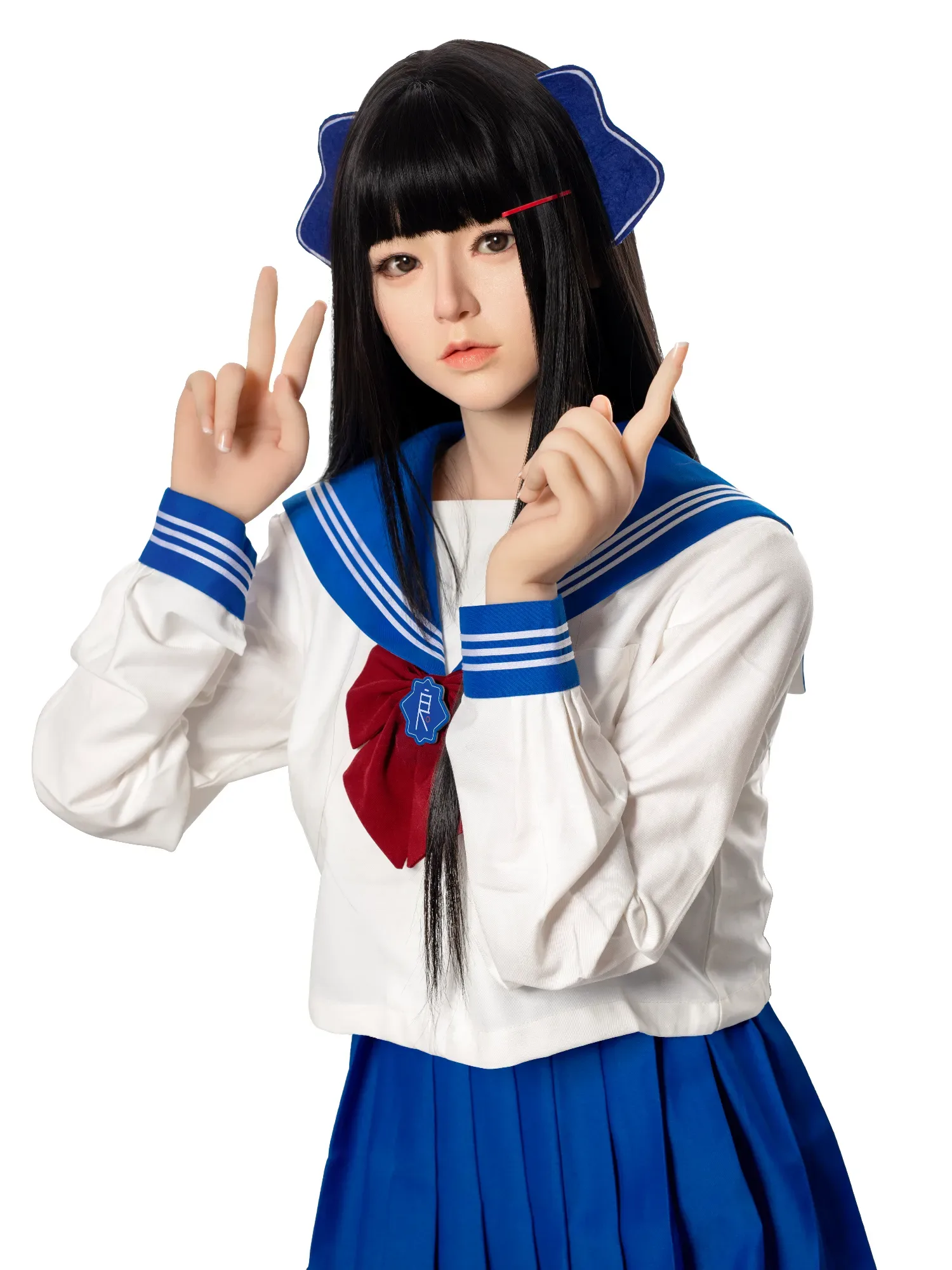 F4701-163cm(5.4ft)-40kg 2.0 G Cup Mini Asian Chinese Silicone Head Sex Doll|Bezlya Doll view 7