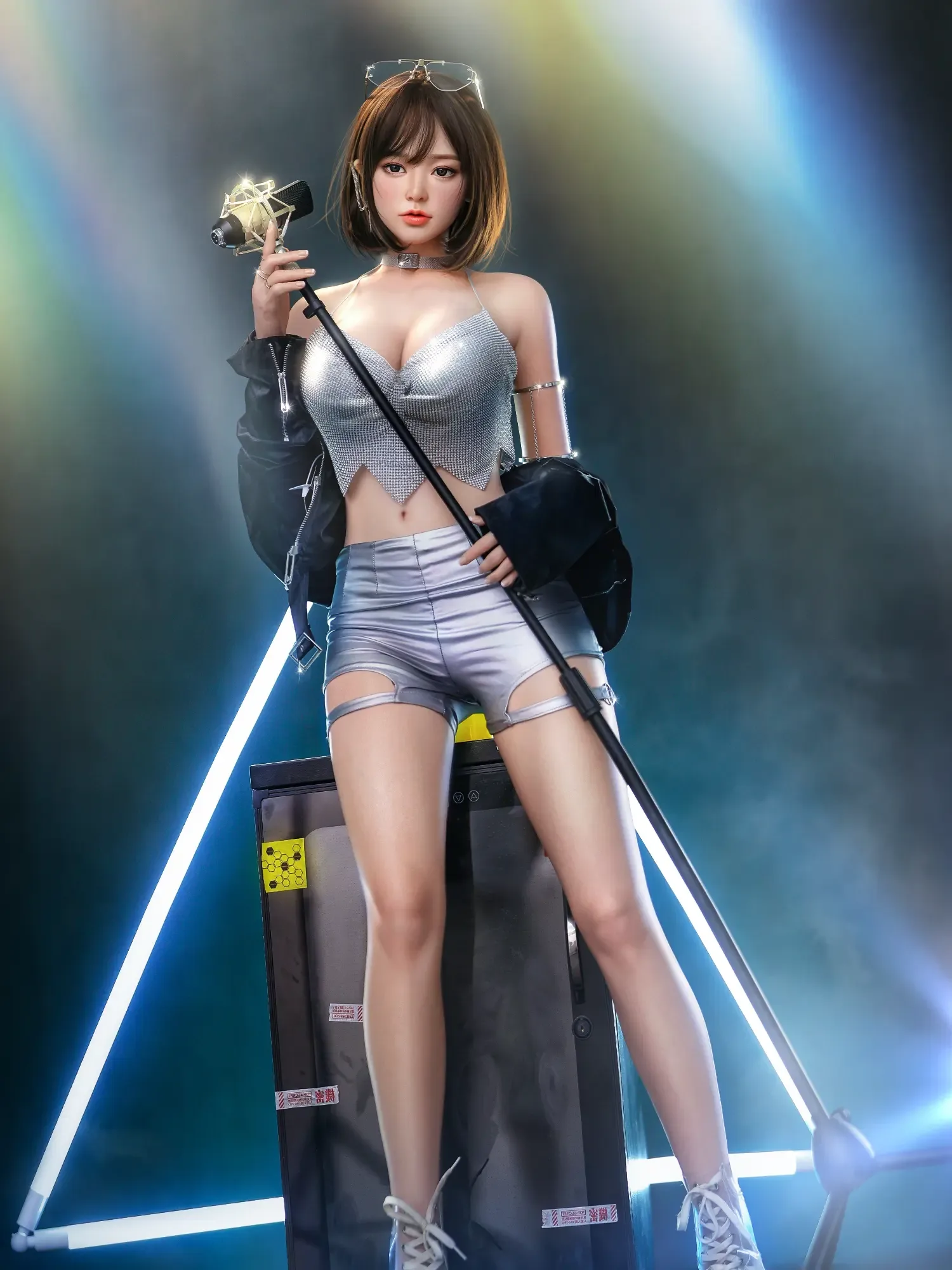 F4842- 163cm(5ft4)-35kg E Cup Silicone Japanese Idol Sex Doll – Celebrity Lookalike Love Doll丨Doll senior view 12