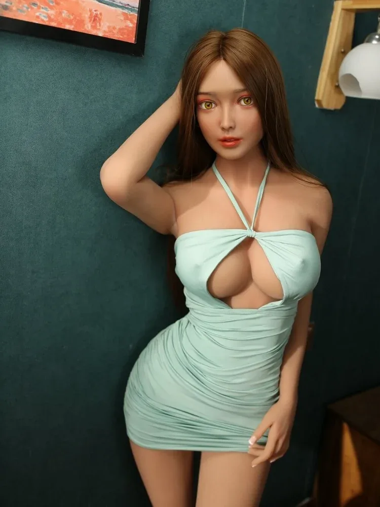 F5250-158cm(5ft2) 29.5kg D Cup Alice Beautiful Lifesize Silicon head Sex Doll |Galaxy view 7